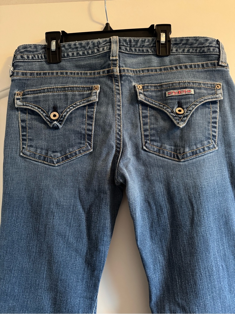 Hudson Jeans Women's Light Blue Flare Denim - Picture 3 of 7